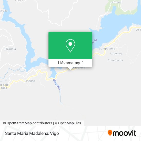 Mapa Santa Maria Madalena
