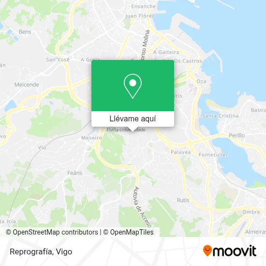 Mapa Reprografía
