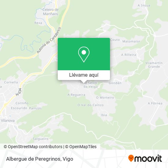 Mapa Albergue de Peregrinos