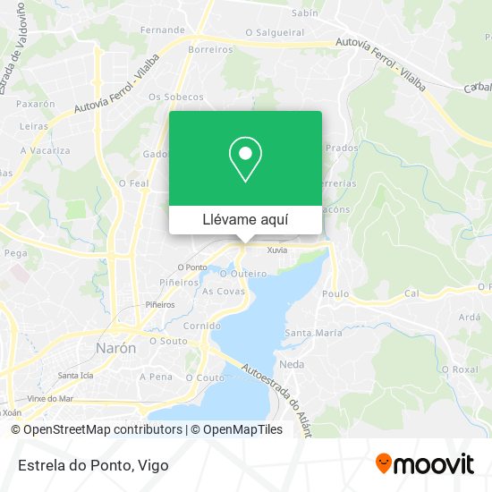 Mapa Estrela do Ponto