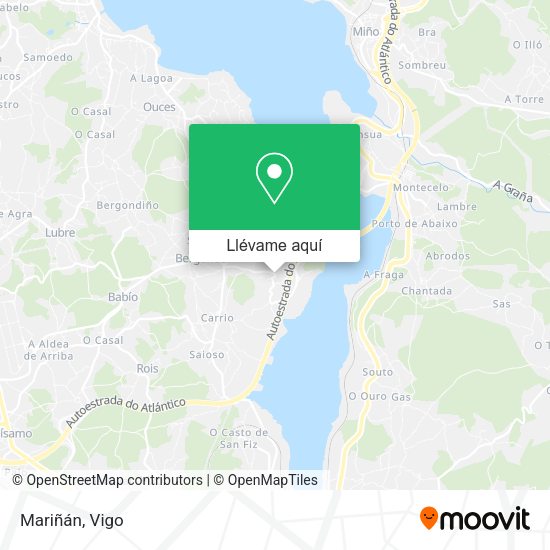 Mapa Mariñán