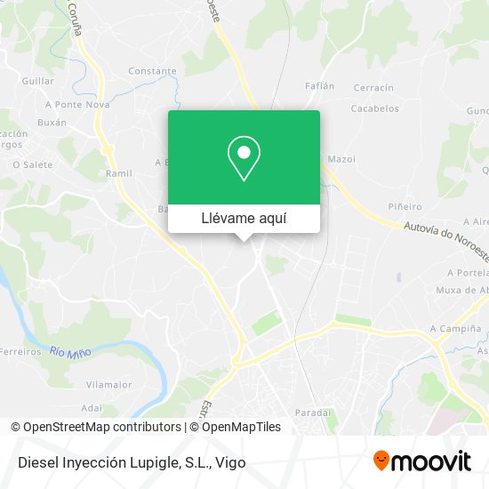 Mapa Diesel Inyección Lupigle, S.L.