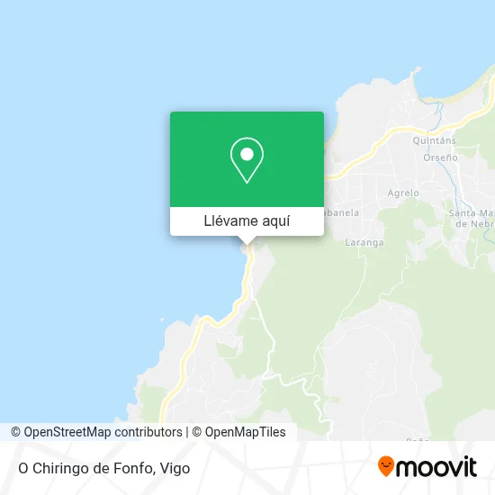 Mapa O Chiringo de Fonfo