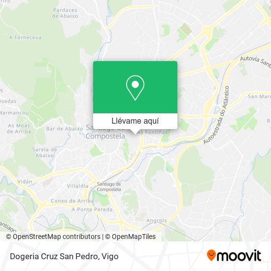 Mapa Dogeria Cruz San Pedro