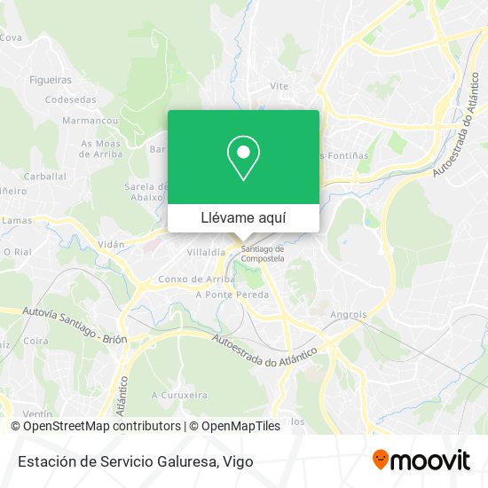 Mapa Estación de Servicio Galuresa