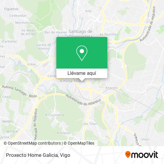 Mapa Proxecto Home Galicia