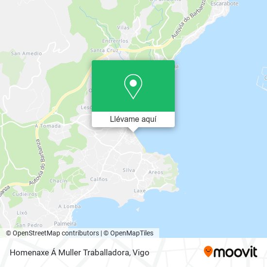 Mapa Homenaxe Á Muller Traballadora