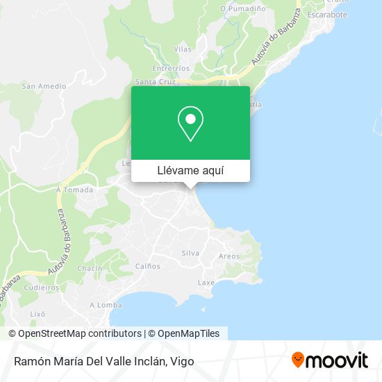 Mapa Ramón María Del Valle Inclán