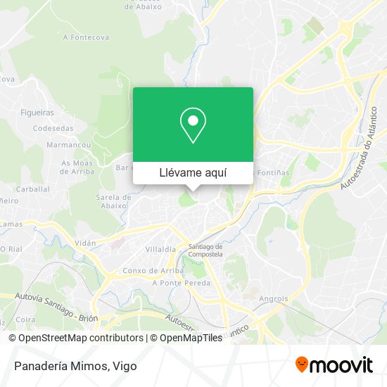 Mapa Panadería Mimos