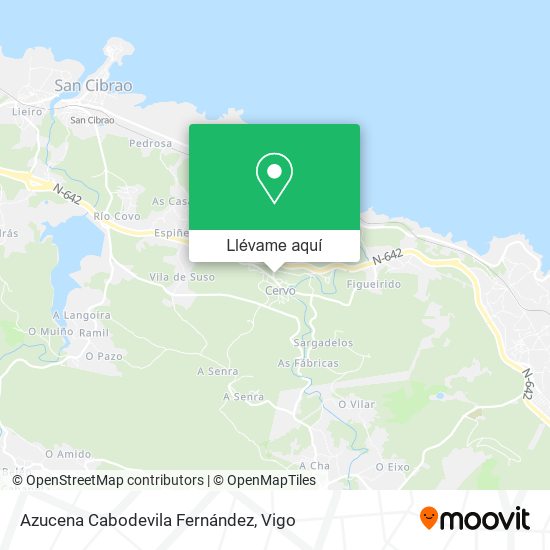 Mapa Azucena Cabodevila Fernández