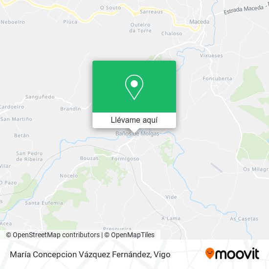 Mapa María Concepcion Vázquez Fernández