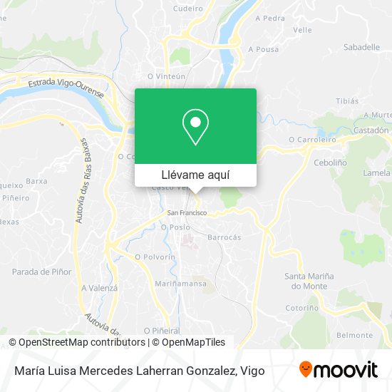 Mapa María Luisa Mercedes Laherran Gonzalez