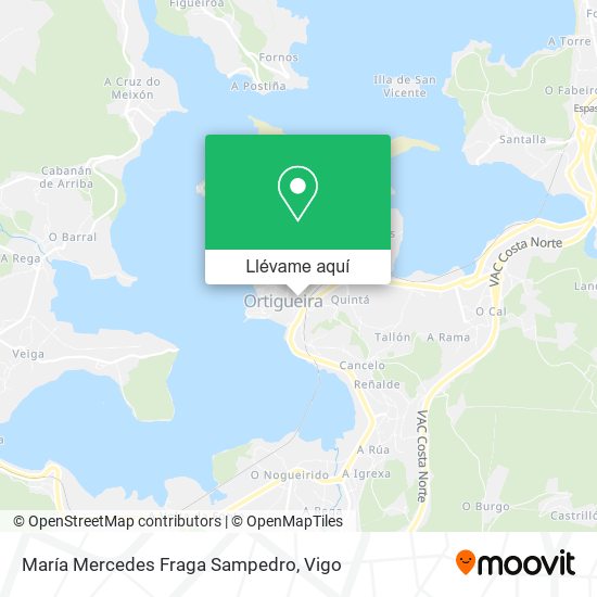 Mapa María Mercedes Fraga Sampedro