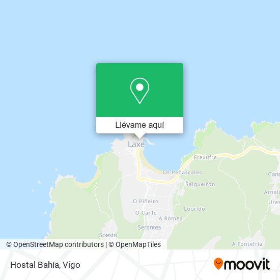 Mapa Hostal Bahía
