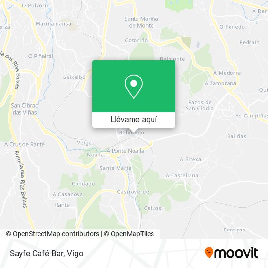 Mapa Sayfe Café Bar