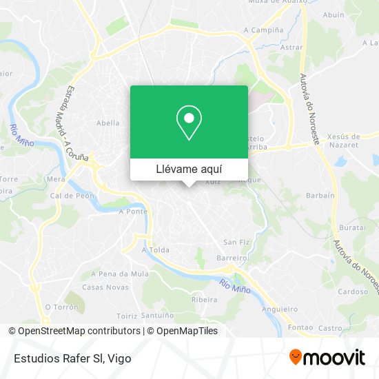 Mapa Estudios Rafer Sl
