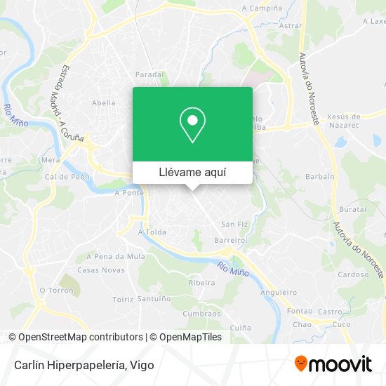 Mapa Carlín Hiperpapelería