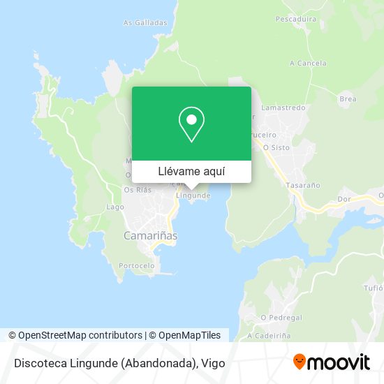 Mapa Discoteca Lingunde (Abandonada)