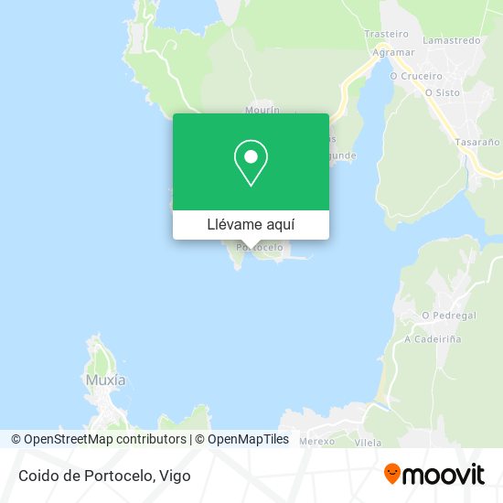 Mapa Coido de Portocelo