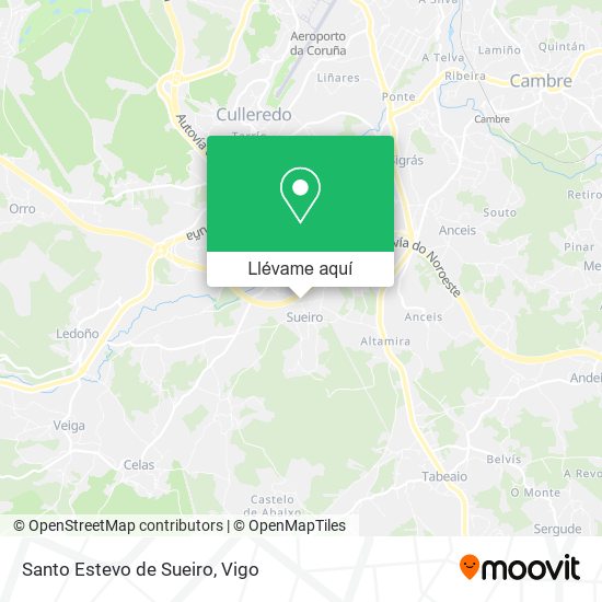 Mapa Santo Estevo de Sueiro