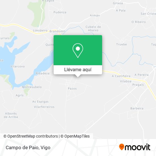 Mapa Campo de Paio