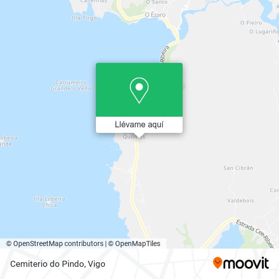 Mapa Cemiterio do Pindo