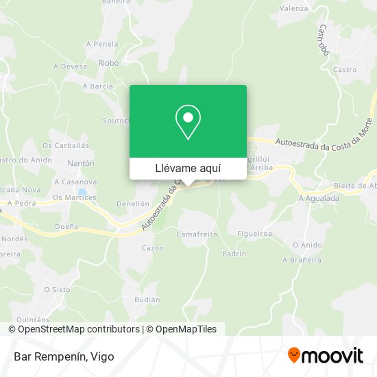 Mapa Bar Rempenín