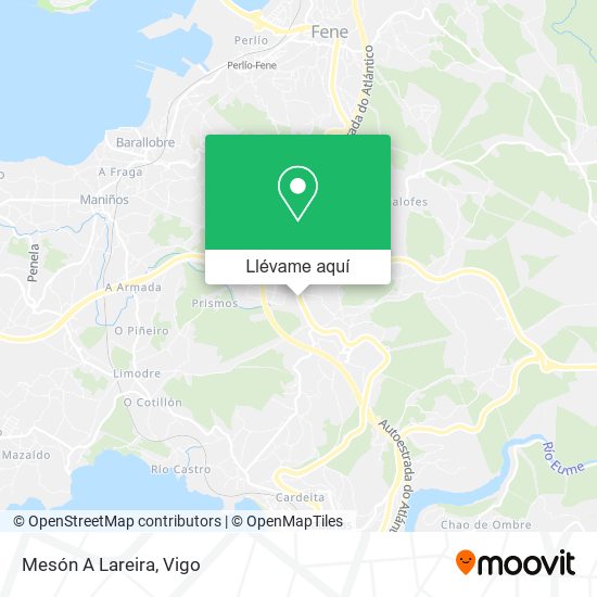 Mapa Mesón A Lareira