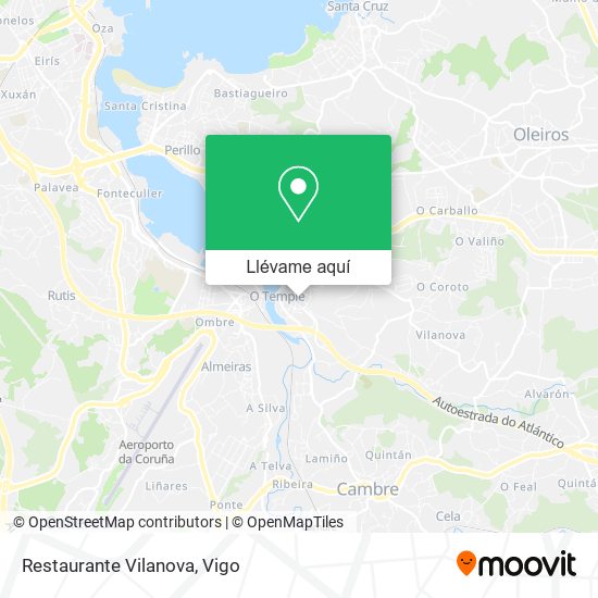 Mapa Restaurante Vilanova