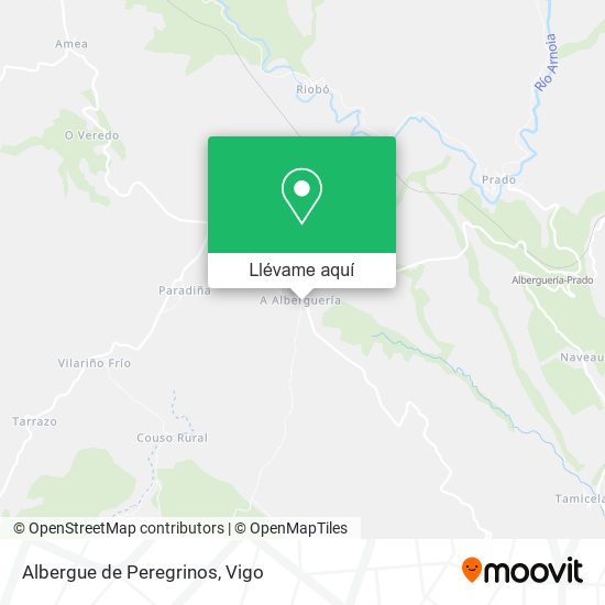 Mapa Albergue de Peregrinos