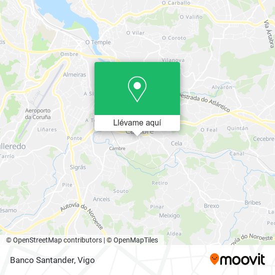 Mapa Banco Santander