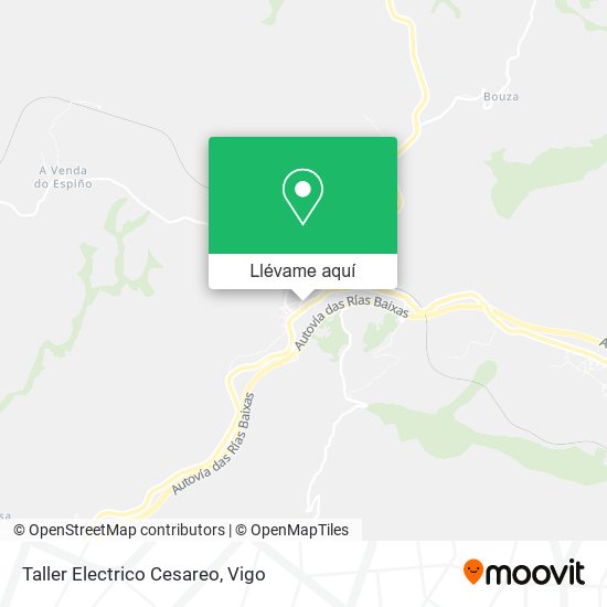 Mapa Taller Electrico Cesareo