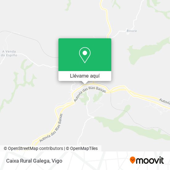 Mapa Caixa Rural Galega