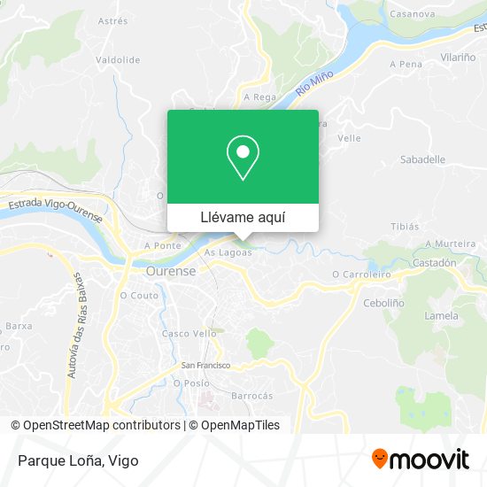 Mapa Parque Loña
