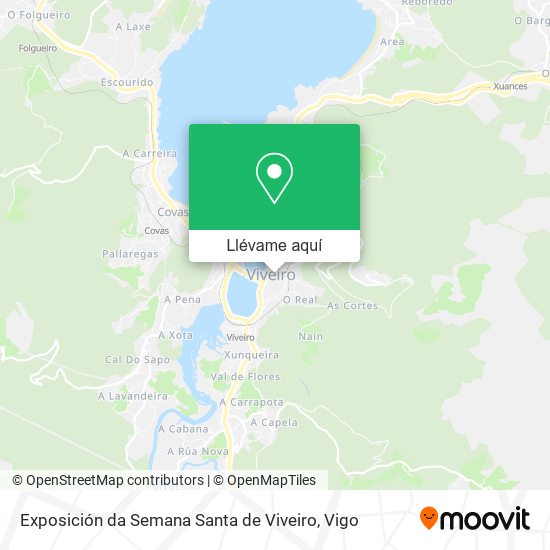 Mapa Exposición da Semana Santa de Viveiro