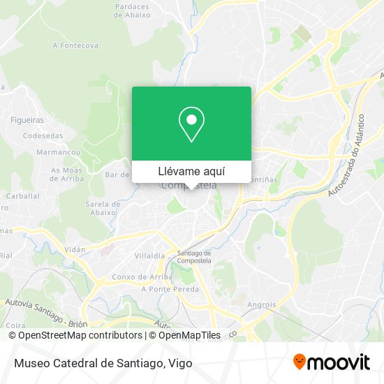 Mapa Museo Catedral de Santiago