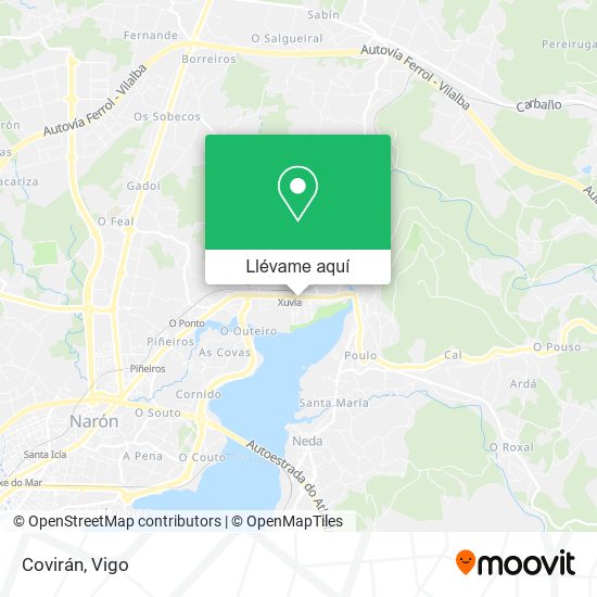 Mapa Covirán