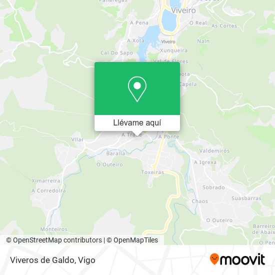 Mapa Viveros de Galdo