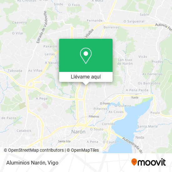 Mapa Aluminios Narón