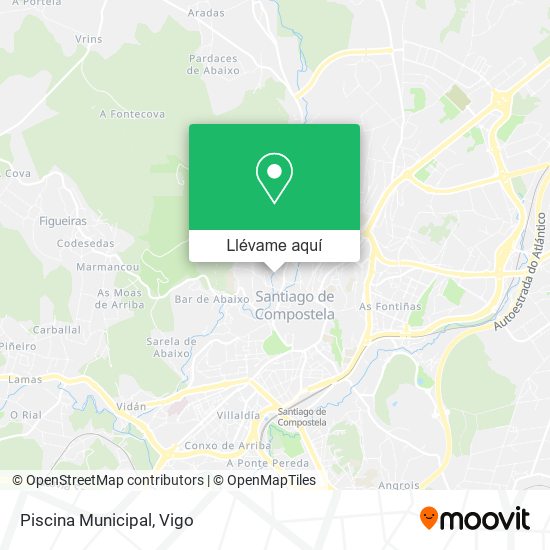 Mapa Piscina Municipal