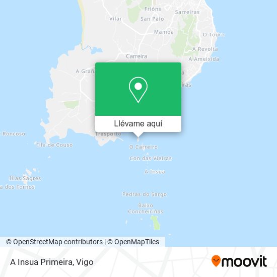 Mapa A Insua Primeira
