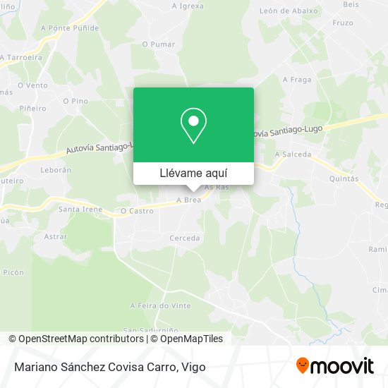 Mapa Mariano Sánchez Covisa Carro
