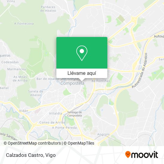 Mapa Calzados Castro