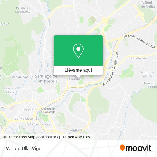 Mapa Vall do Ullá