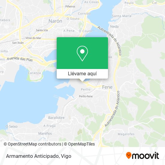 Mapa Armamento Anticipado
