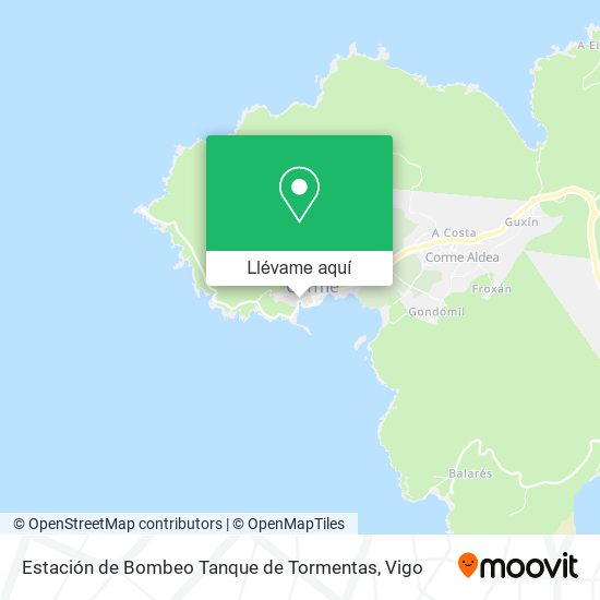 Mapa Estación de Bombeo Tanque de Tormentas