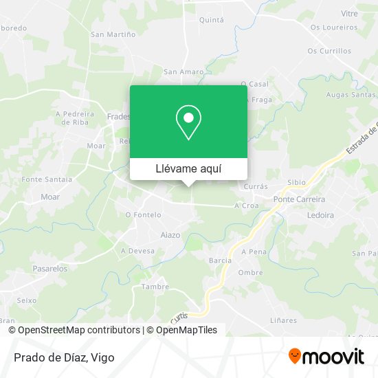 Mapa Prado de Díaz