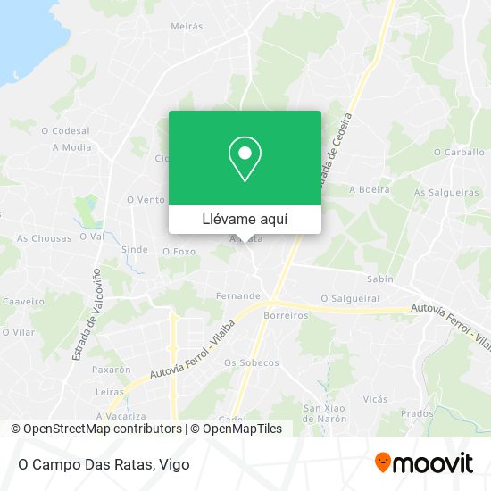 Mapa O Campo Das Ratas