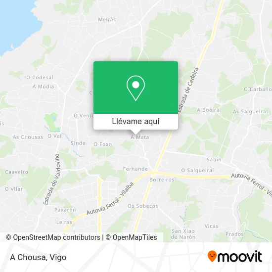 Mapa A Chousa