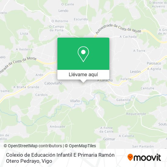 Mapa Colexio de Educación Infantil E Primaria Ramón Otero Pedrayo